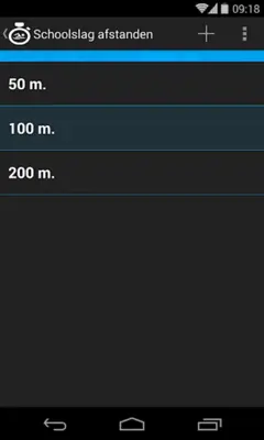 Swimming Records android App screenshot 3